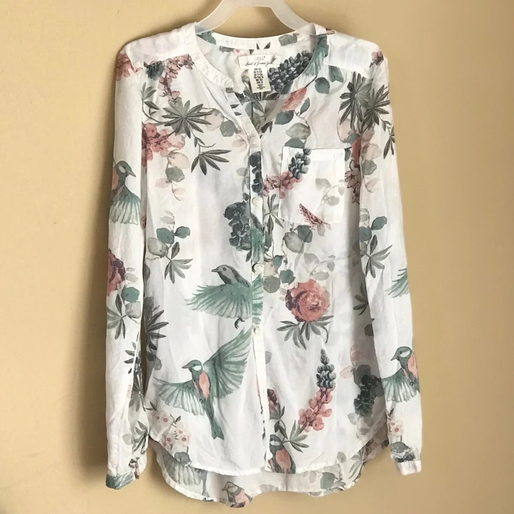 H&M L.O.G.G. Youth 11-12 Long sleeve Tunic Blouse - Picture 1 of 6